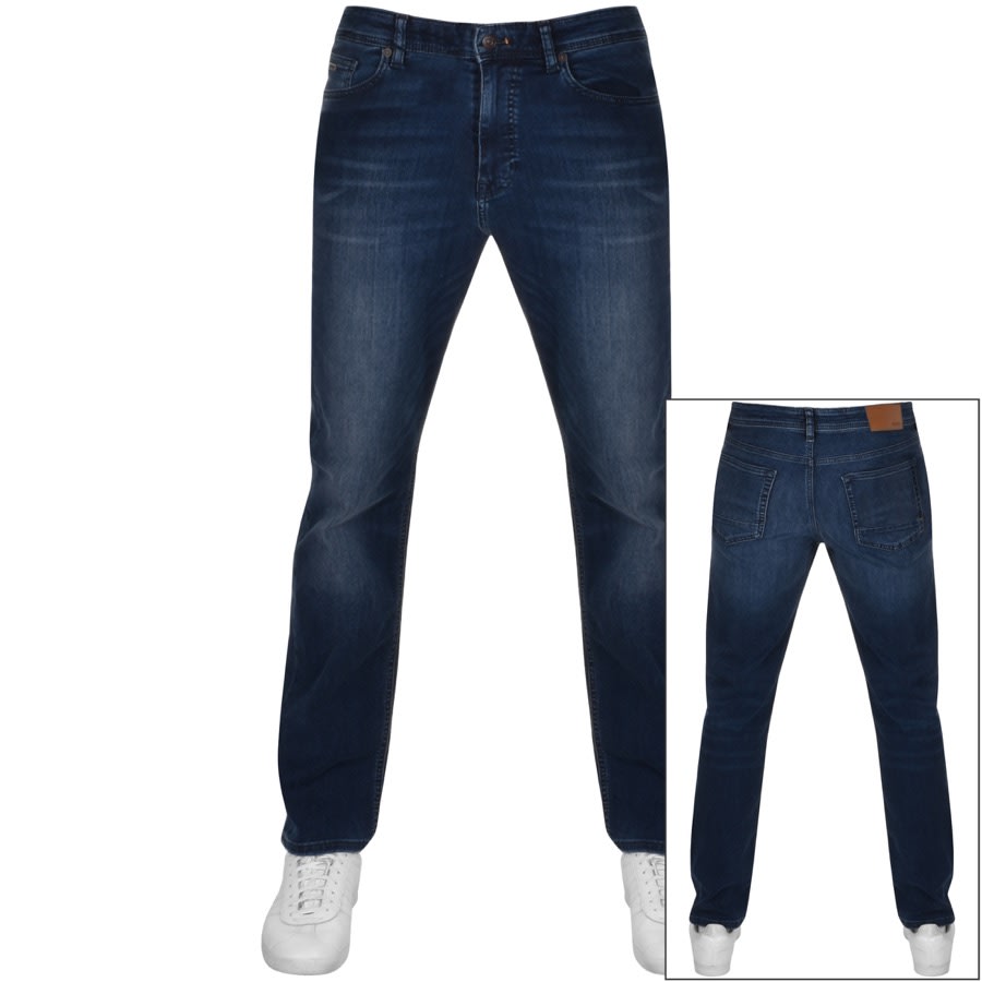Alternative Image for ProductBOSS Albany Relaxed Fit Jeans Blue1